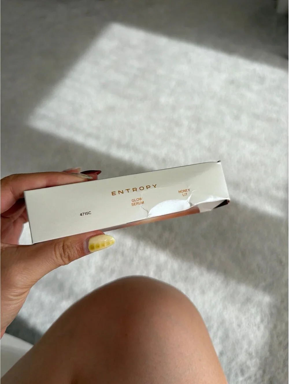 entropy glow serum - honey lit